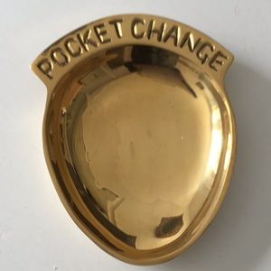 Solid Brass trinket for your desk